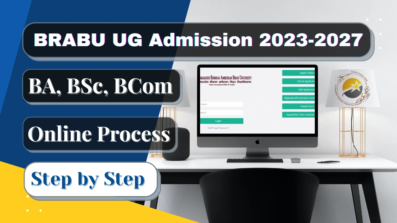 BRABU UG ADMISSION 2023-27