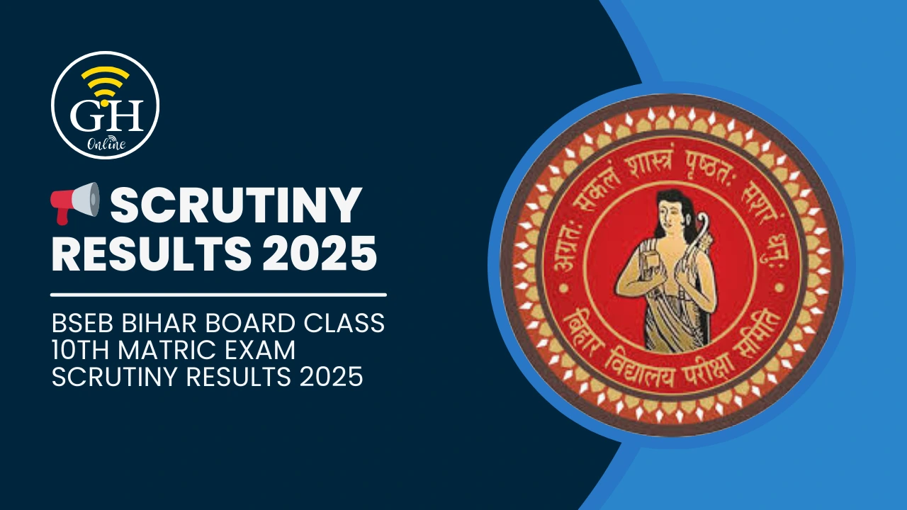 BSEB Bihar Board Class 10th Matric Exam Scrutiny Results 2025