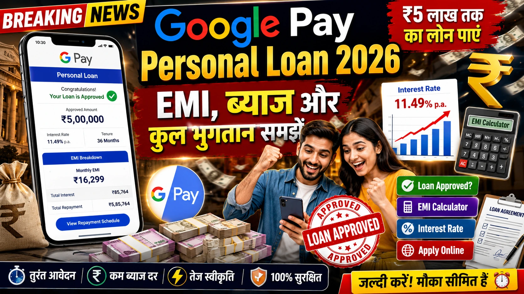 Google Pay Personal Loan 2026