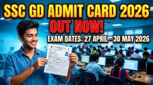 SSC GD Constable Admit Card 2026