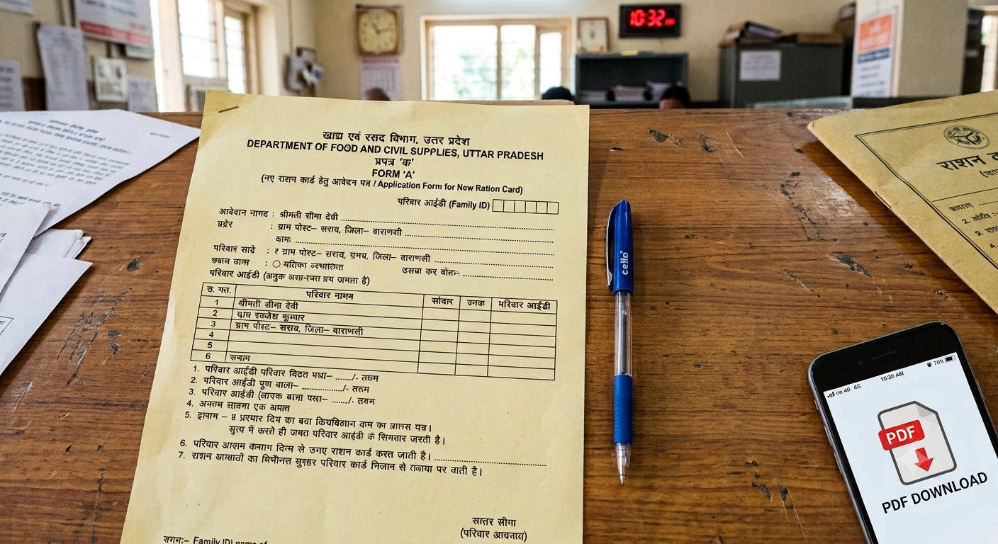 bihar ration card prapatra ka form pdf download