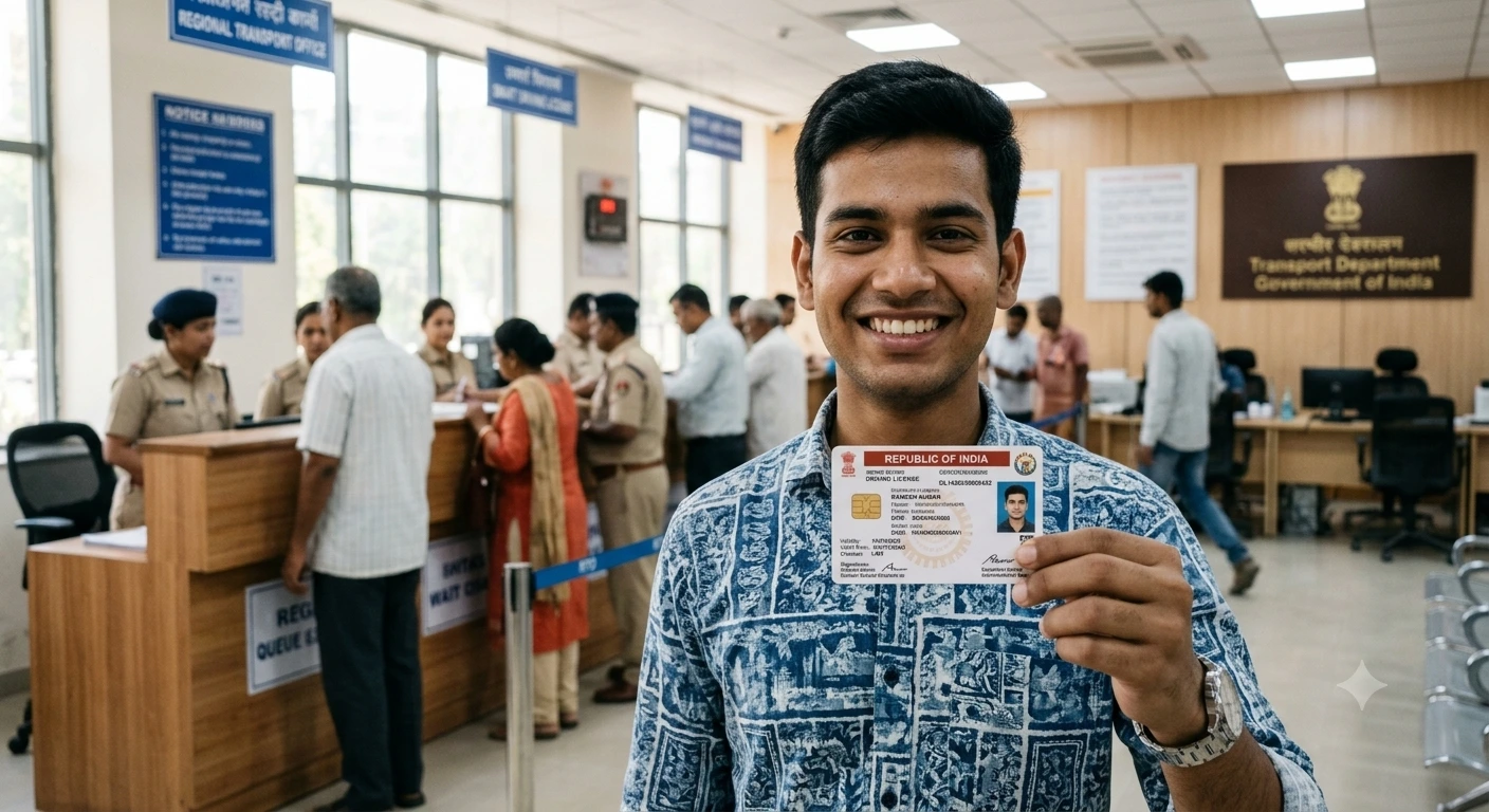 driving license online apply 2026