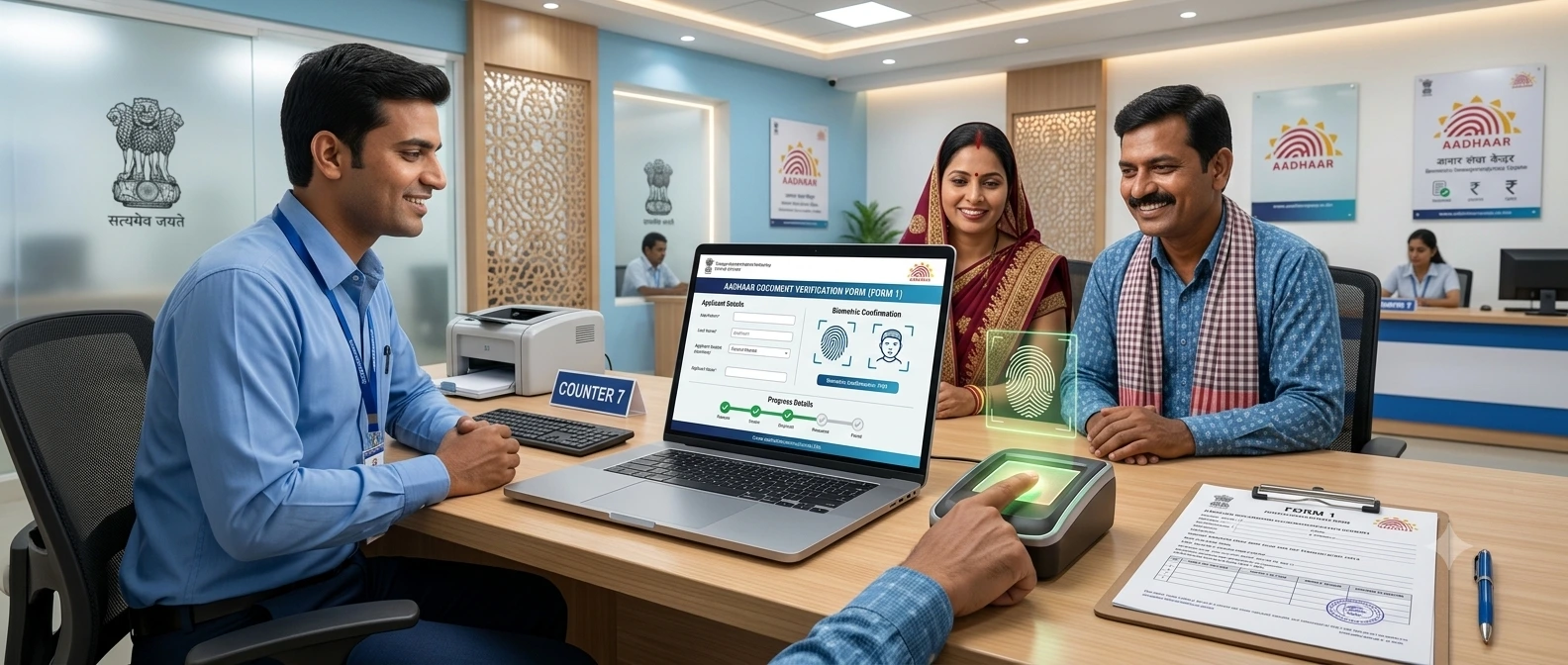 FORM 1 Aadhaar Enrolment and Update Form