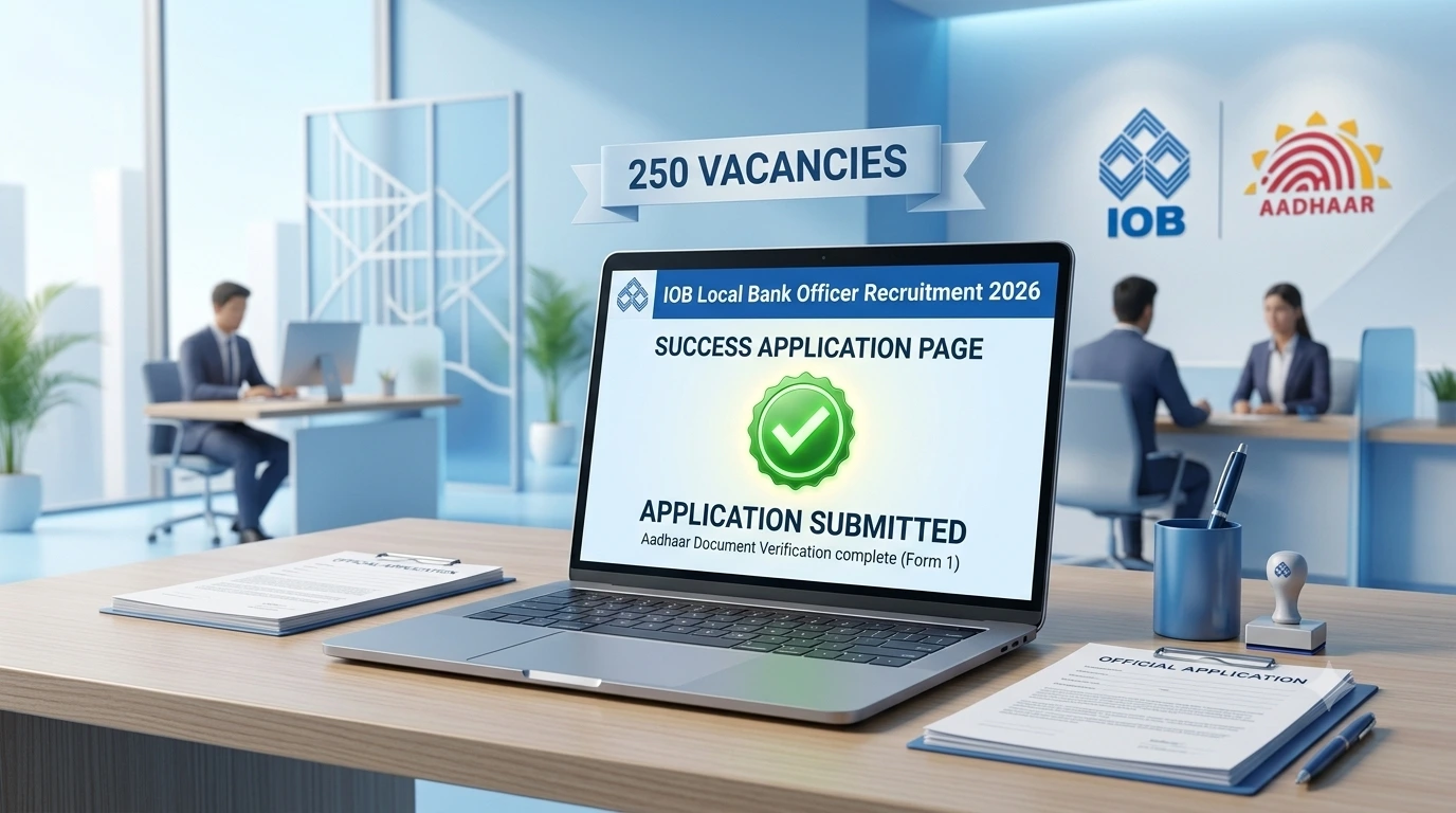 IOB LBO Recruitment 2026