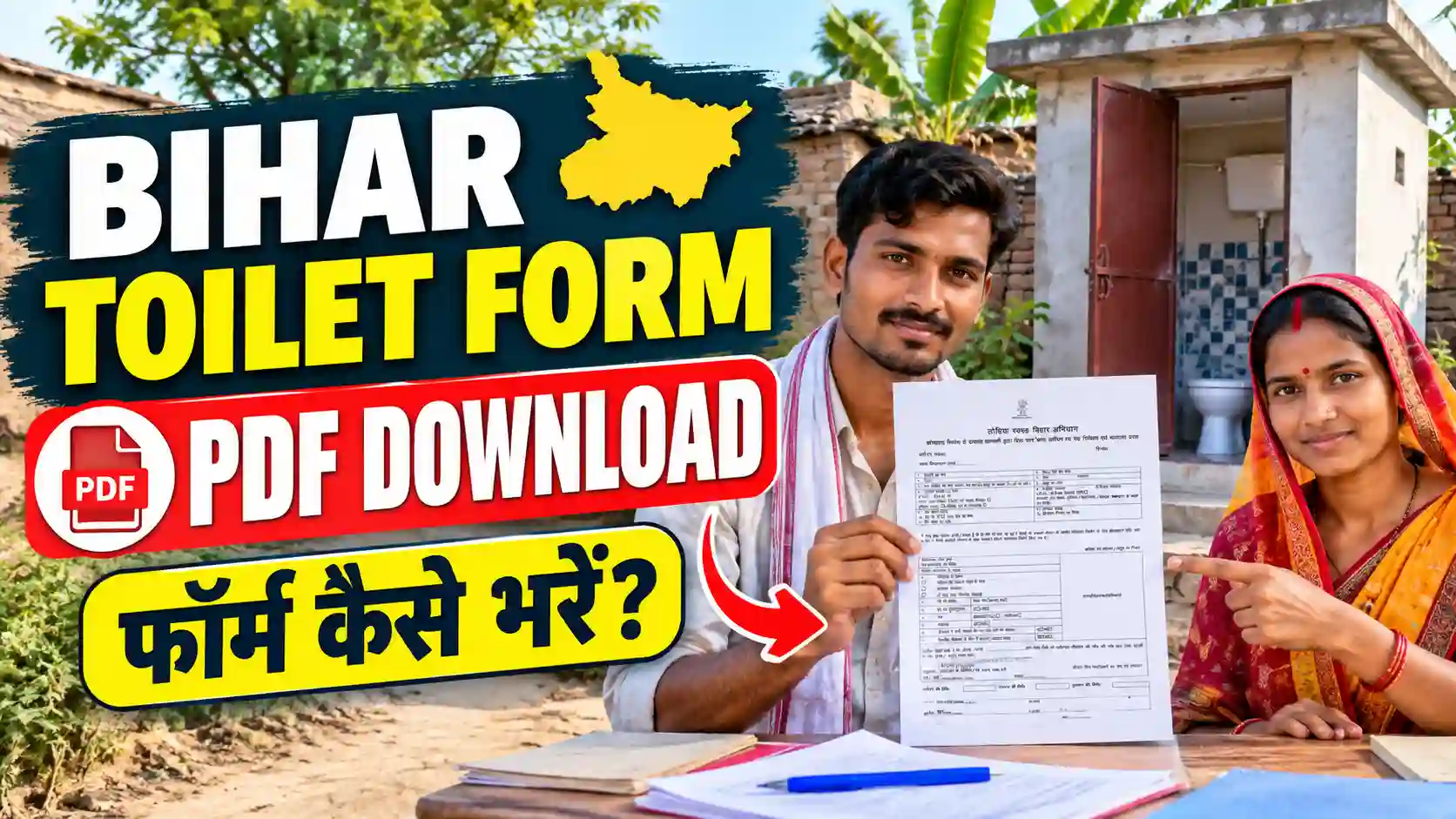 Lohiya Swachh Bihar Abhiyan Toilet Form PDF
