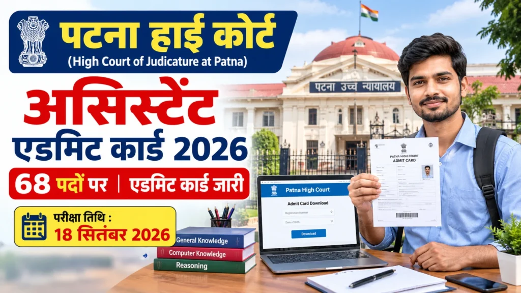 Patna High Court Assistant Admit Card 2026